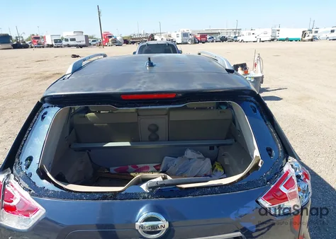 2016 Nissan Rogue Sv from USA, damaged, VIN KNMAT2MT9GP617135